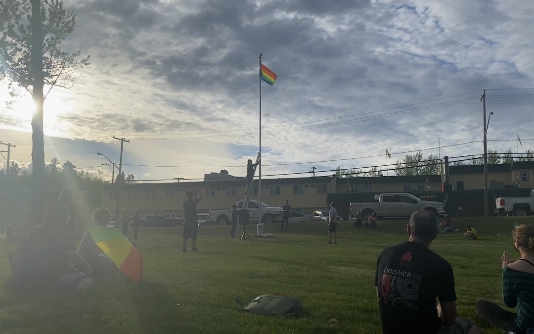 Pride flag raised in La Ronge