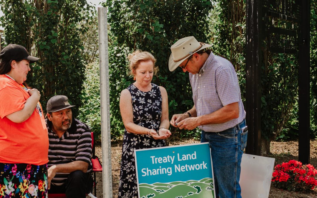 Network of farmers sharing titled land with Indigenous people launched Thursday