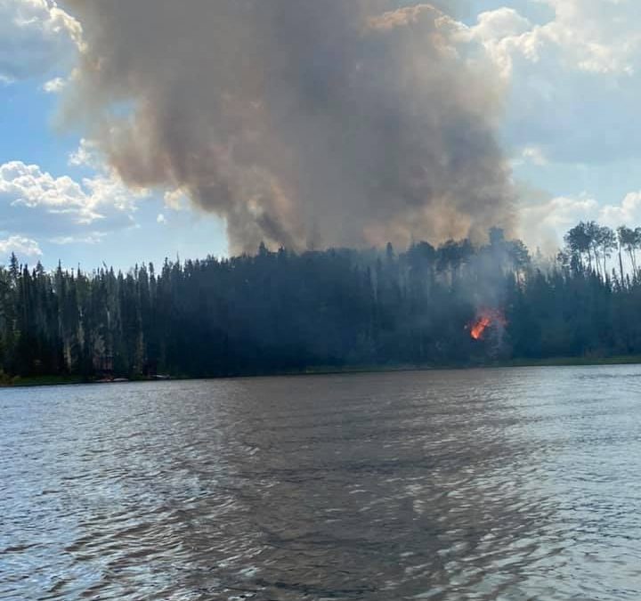 Wildfires are impacting SaskPower and SaskTel services in the North