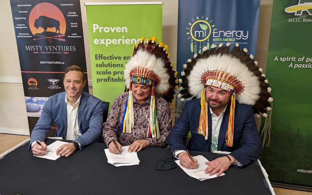 MLTC and Mistawasis First Nation take ownership stake of new renewable energy company