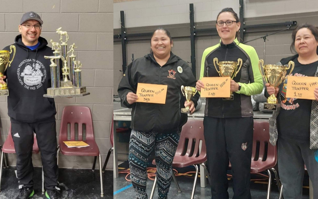 Brabant Lake woman and Stanley Mission man take home King and Queen trapper crowns at Lac La Ronge Winter Festival