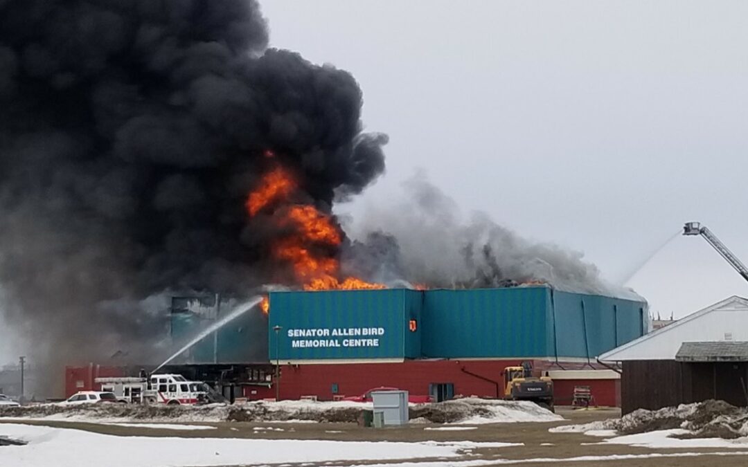 Senator Allan Bird Memorial Gym catches fire; PAGC leadership “devastated” by the loss.