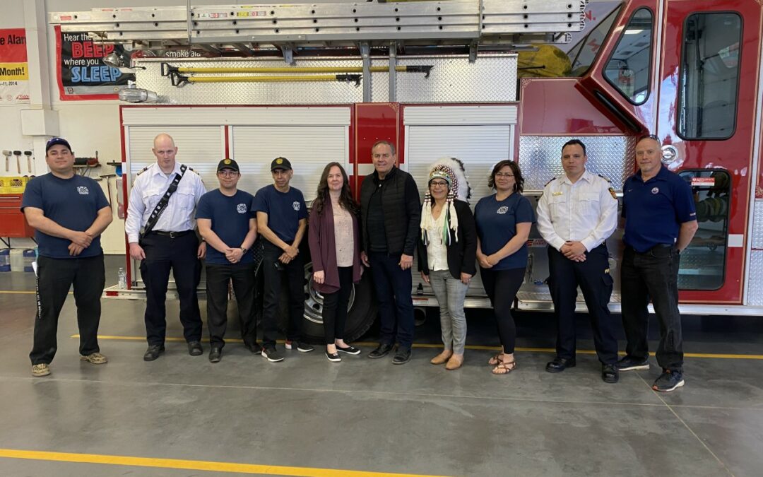 Cameco donates money to La Ronge Fire Depart. for extraction equipment