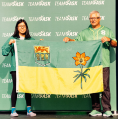 Wrestler from Wollaston Lake to carry flag for Saskatchewan