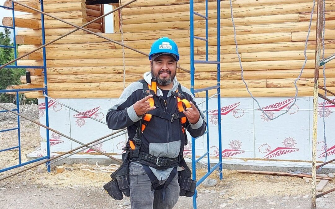 Housing program in Southend builds tiny log cabins to benefit community