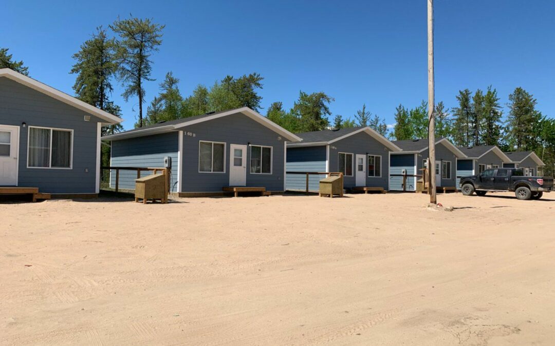 La Loche unveils 28 new ‘tiny homes’ to help fight homelessness