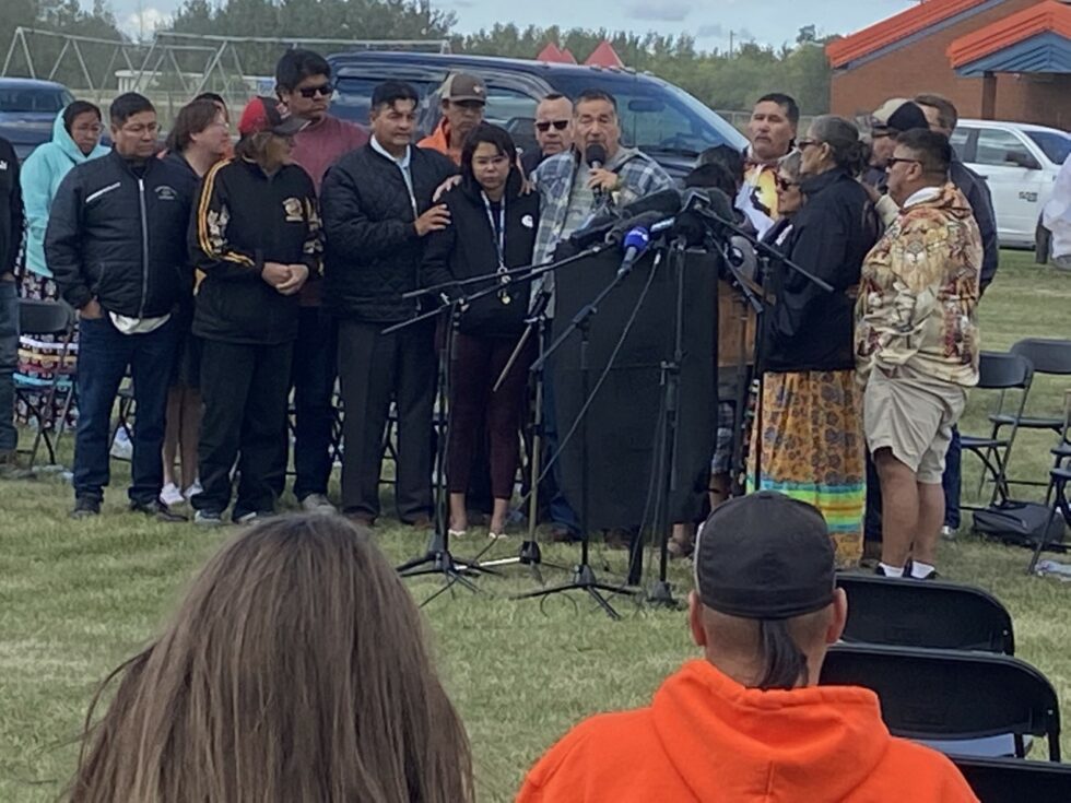 James Smith Cree Nation leaders thank supporters; call for change MBC