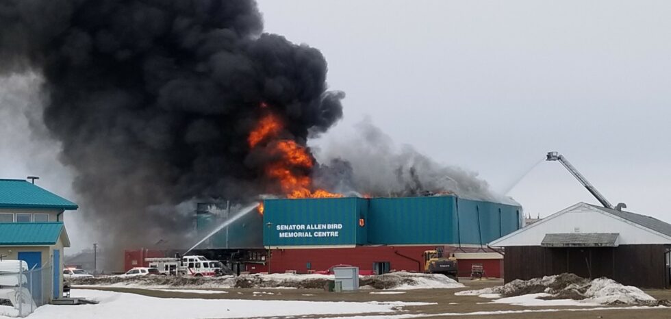 Work underway to replace destroyed building