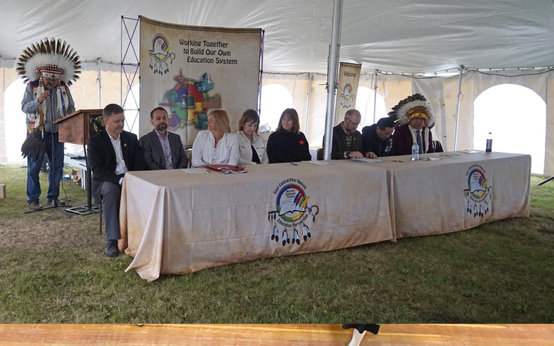 Education agreements signed during powwow at James Smith