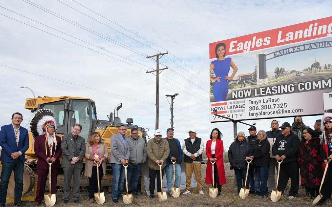 Red Pheasant Cree Nation breaks ground on retail plaza in North Battleford