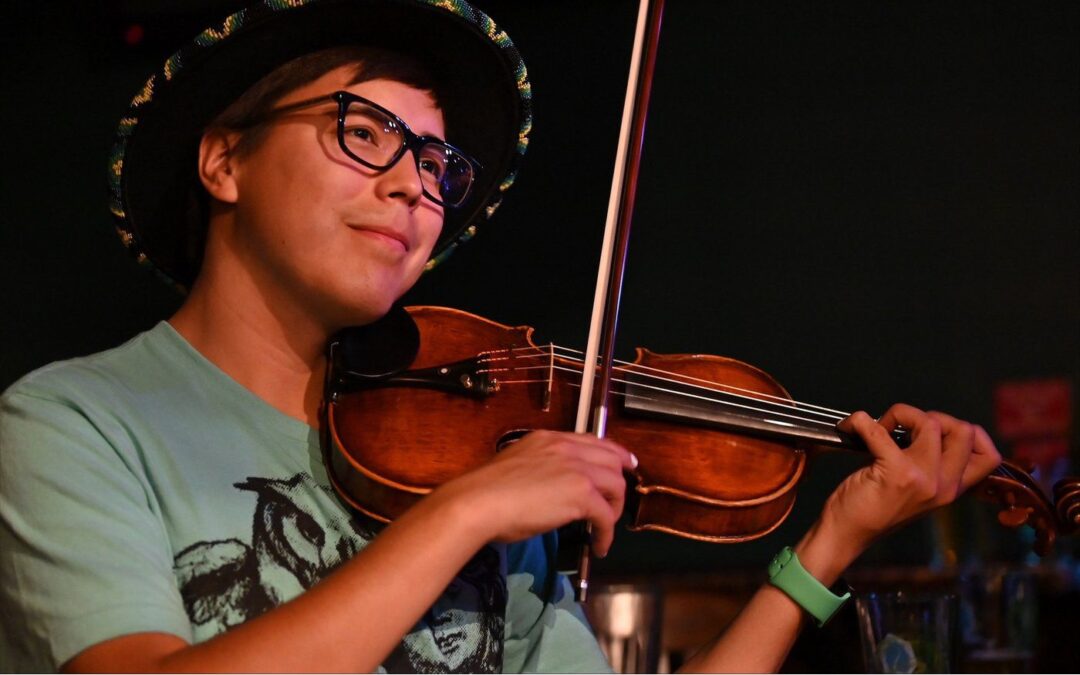 Durocher to play fiddle, speak in Humboldt