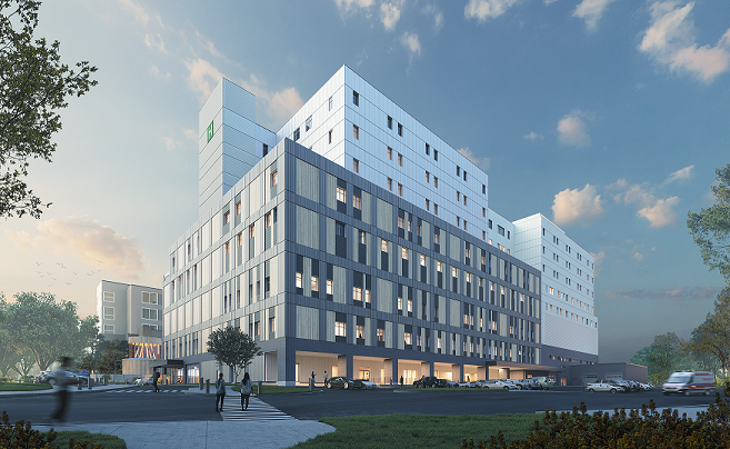 The Prince Albert Victoria Hospital is starting work on the new acute care tower