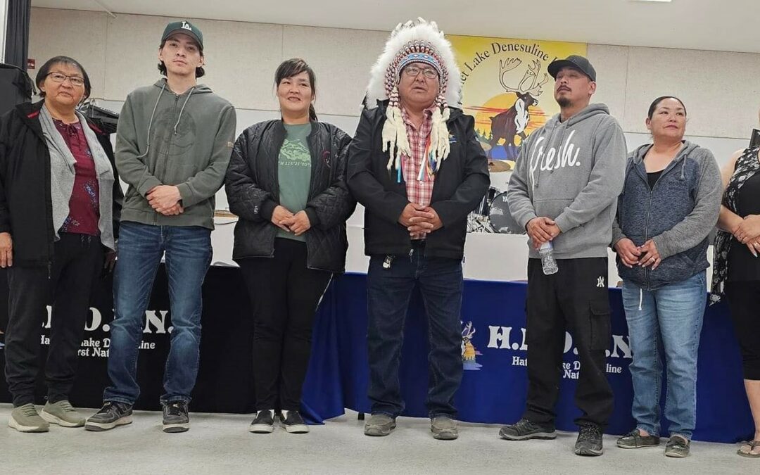 Bart Tsannie elected to another term as Chief of Hatchet Lake Denesuline First Nation