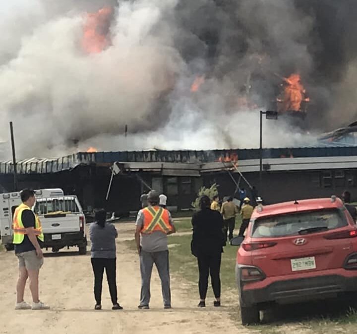 UPDATE: School destroyed by fire on Waterhen Lake First Nation
