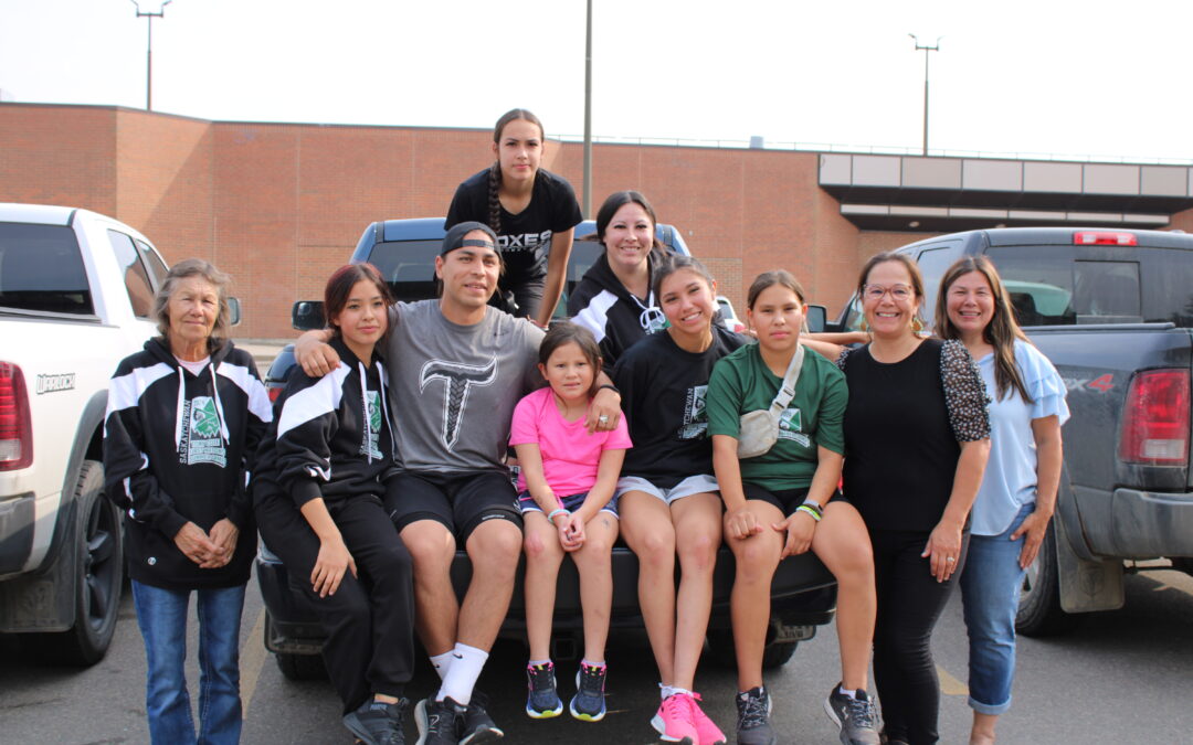 Tony Cote lance runners make it to Prince Albert