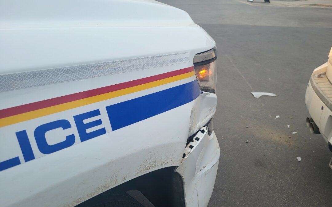 Saskatchewan RCMP emphasizes driving safety after two police vehicles struck by impaired drivers this week