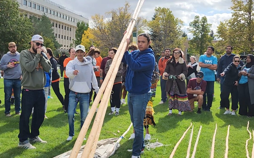 Learning cultural teachings through the Glen Anaquod Memorial Tipi competition