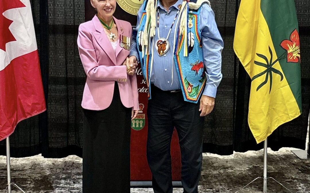 PAGC Grand Chief Brian Hardlotte honoured with Saskatchewan Protective Services Medal