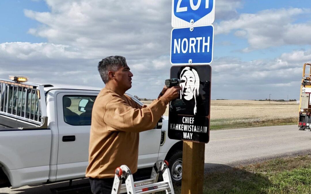Highway renamed to honor Chief Kahkewistahaw