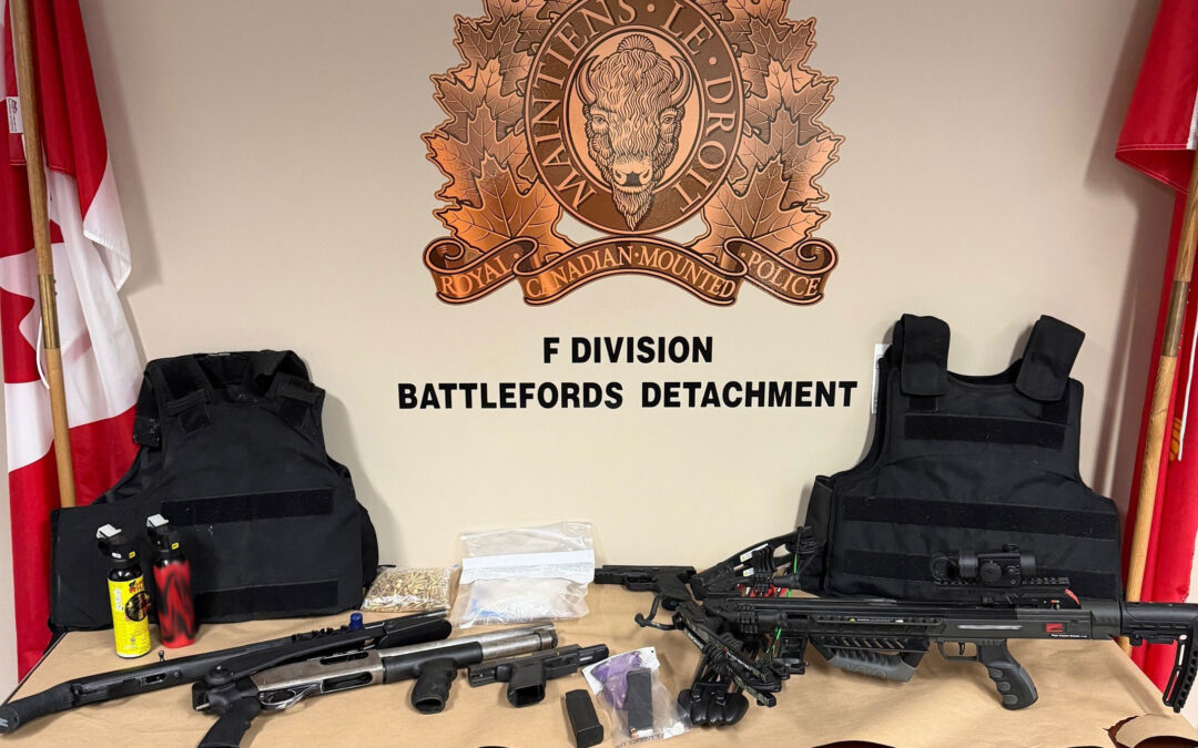 RCMP lay 40 charges after cocaine, firearms and crossbow seized during search warrants