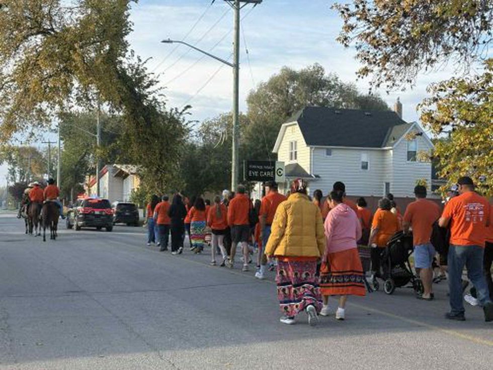 Hundreds gather for Truth and Reconciliation Day at Portage Residential ...