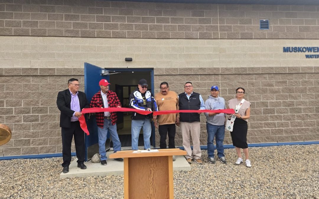 Muskowekwan First Nation celebrates opening of new water-treatment plant