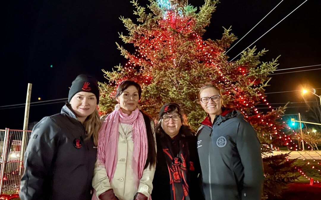 Tree of Hope lit to remember those ‘who never made it home’