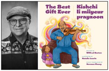 Around a bonfire a group heard a fiddle being played in the distance and it became The Best Gift Ever