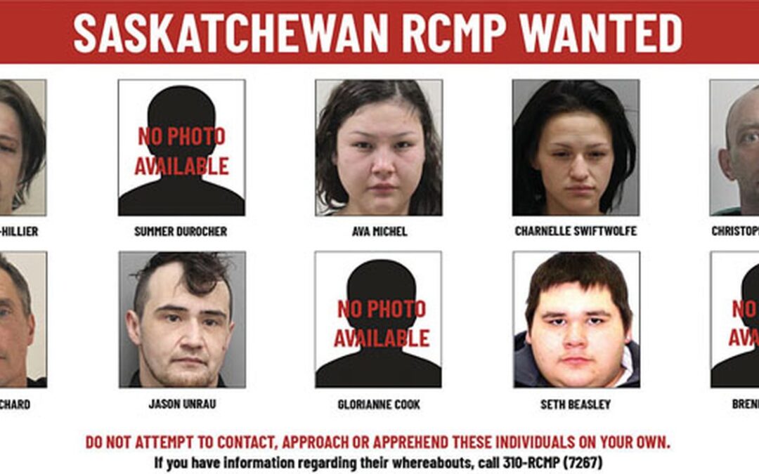 Sask. RCMP issue wanted-persons list