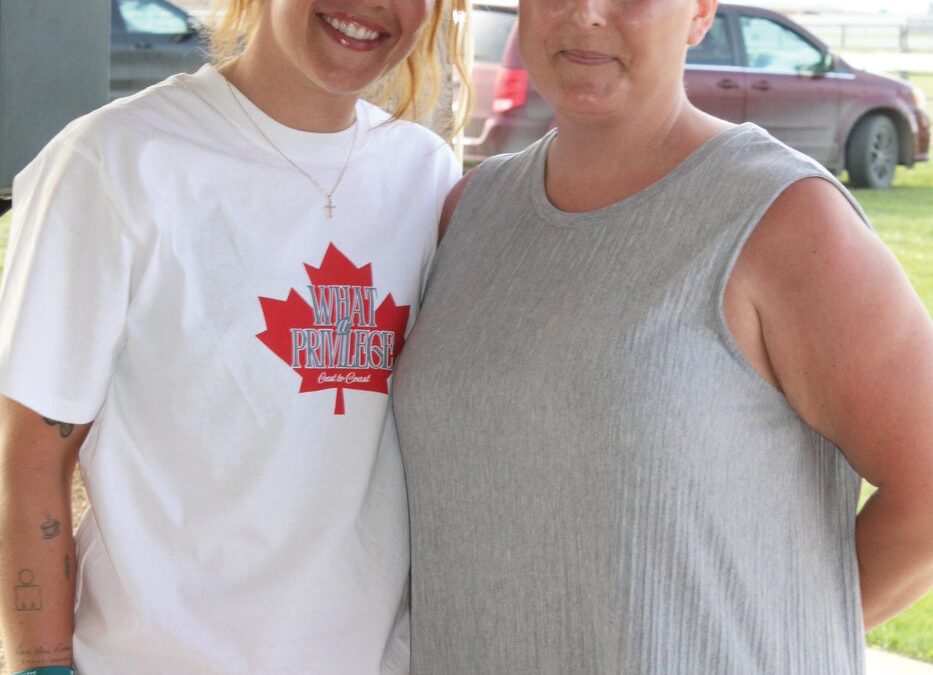 Mady Kennedy passes half way mark on her ride to raise funds for cancer