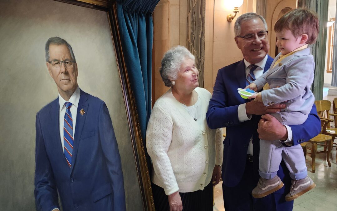 Russell Mirasty Portrait Unveiling