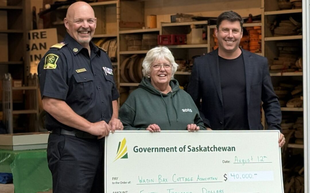 Wadin Bay Receives $40,000 Wildfire Resiliency Grant